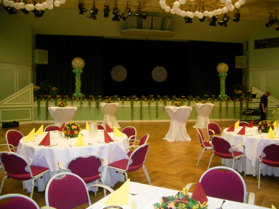 Deko Stadthalle 